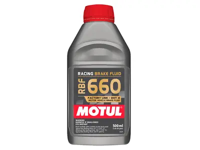 Motul RBF660 Racing Brake Fluid DOT 4 (.5lt) • $35.95