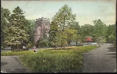 £3.75 • Buy Springfield, Essex Nr Chelmsford - Church - Postcard, Local Pmk 1909