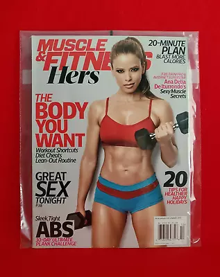 Muscle & Fitness Hers Nov Dec 2015 Magazine Ana Delia De Iturrondo • $9.77
