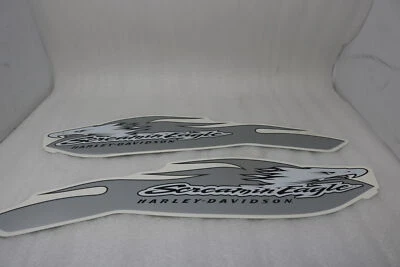 $37.49 • Buy New Oem Harley Vrsc Vrscx Vrod Screamin Eagle Airbox Decals Pair 13344-07 13345