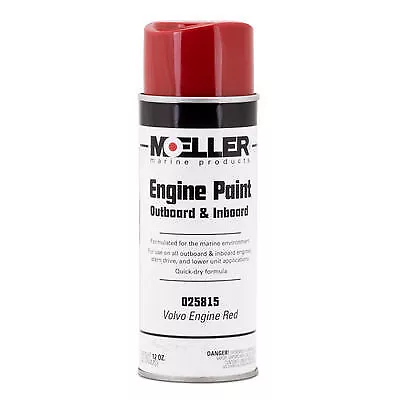 Moeller Marine Engine Paint 025815 Heat And Solvent Resistant; Volvo Engine Red • $60.02