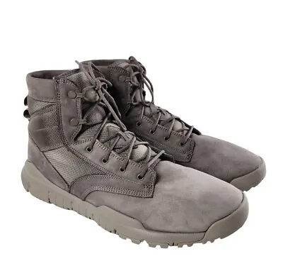 Nike SFB 6  NSW Leather Dark Mushroom Gray 862507-201 Men's Boots Size 14 • $110.49