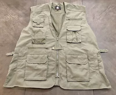 Rothco Tactical Hunting Vest Thick Heavy Duty Brown Tan Size XL • $29.74