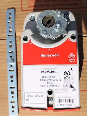 Honeywell MS4105A1030 - Two Position Spring Return Damper Actuator 44lb In • $89.10