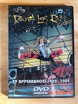 David Lee Roth - The T.V. Appearances 1982-1992 DVD Live & Rare Van Halen • $44