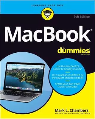 Macbook For Dummies By Mark L. Chambers (English) Paperback Book • $28.24