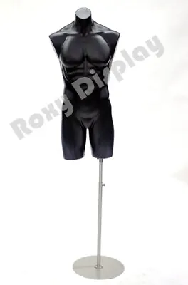 Male Manequin Mannequin Manikin Torso Form #PS-P908BK+BS-04 • $112