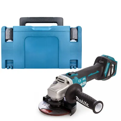 Makita DGA513 18V LXT Brushless 125mm Angle Grinder With 821551-8 Type 3 Case • £217.98