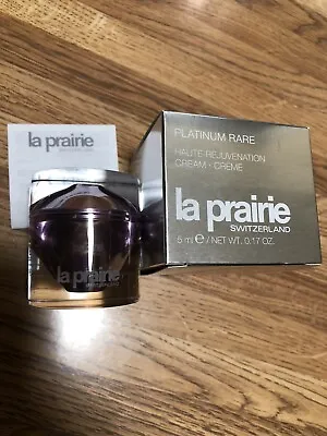 La Prairie Platinum Rare Haute-Rejuvenation Cream 5ml/0.17oz. Fresh & Authentic！ • $138.88