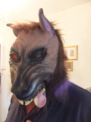 £2.99 • Buy Halloween Wolf Mask For Teens Or Adults