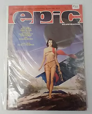 Epic Illustrated #32. Marvel Magazine. Classic Illustrated Fantasy & Sci-Fi! • $7.50