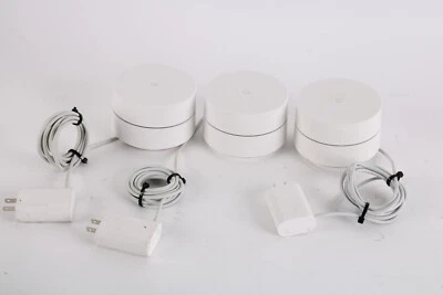 $165.72 • Buy Google AC-1304 Wireless Mesh Router W/ Power Supply Bundle - Lot Of 3