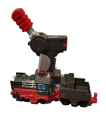 GeoTrax Remote Control Train Workin Town Railway Gray & Red W Coal Car Works • $32.95