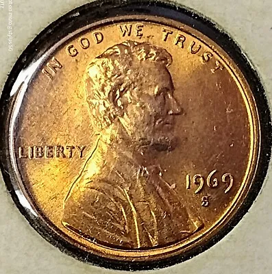 RARE!  1969-S  Lincoln Memorial Penny Small Cent DDO Error • $1499