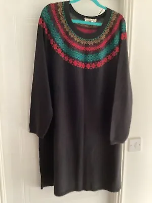 New  Seasalt Centrepiece Fair Isle  Dress Size 20 • £39.99
