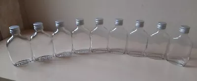 50ml Mini Glass Flask  Bottles 9 New Wedding Gift  Aromatherapy Essential Oils • £15