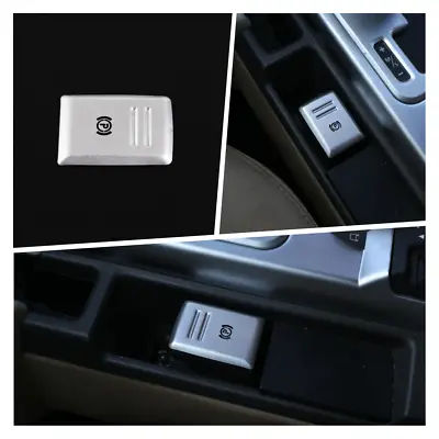 Alloy Electronic Handbrake Cover Decorate Trim For Land Rover Discovery 3 04-09 • $14.99