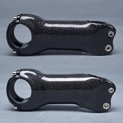 6/17° Carbon Fiber Stem For Road Mtb Bike Stems 31.8*70/80/90/100/110/120/130mm • $28.79