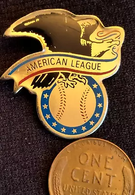 MLB American League 1990s Logo Pin By Imprinted Products • $6.99