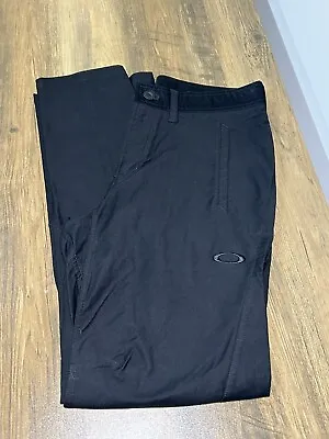 Oakley Men’s Size 31W X 30L Water Resistant Outdoor Performance Pant Black • $24.99