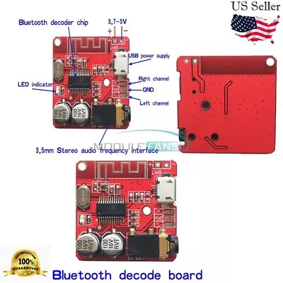 Type-C / Micro USB 3.7-5V Bluetooth 4.1 MP3 Audio Decoder Board TF SD Module • $3.99