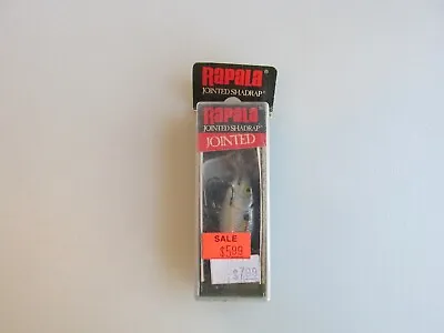 $5.95 • Buy Box #10 Rapala Jointed Shad Rap JSR-4 SD Shad Color New In Box