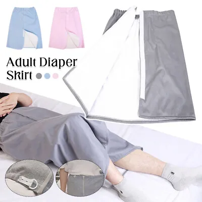 Adult Diaper Skirt Elderly Leak Proof Urine Apron Urine Pad Anti-Wetting Bed • $36.88