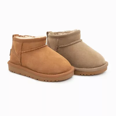 Ugg Kids Classic Ultra Mini Boots 2 Colours Ob685K • $59