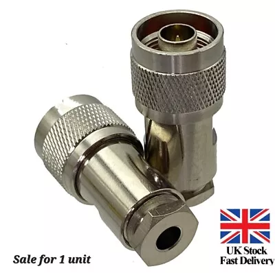 N Type RG58 Coax Plug Clamp Nut Type 🇬🇧 UK • £4.99