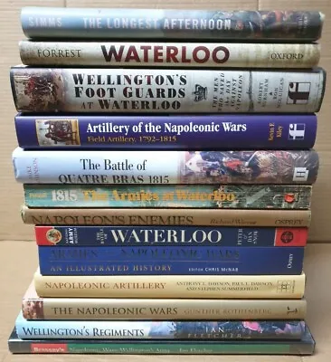 Napoleonic Wars Wellington Waterloo Artillery Book CHOOSE A TITLE MANY AVAILABLE • £11.95