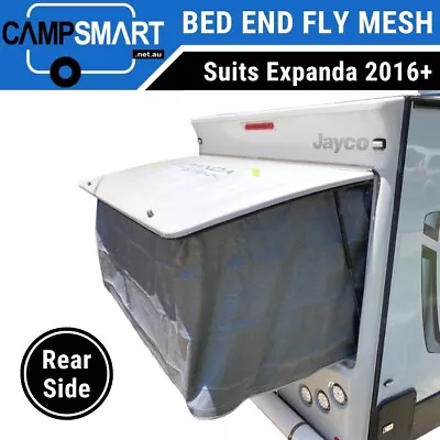 Rear Bed End Fly Mesh Storm Cover For Hard Lid Jayco Expanda Caravan Or Pop Top • $119.95