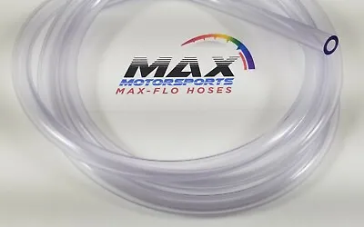 $9.95 • Buy 4' FT X 1/4  (6.4mm) ID X 3/8  OD X CLEAR TRANSPARENT Fuel Line Gas Hose Tubing