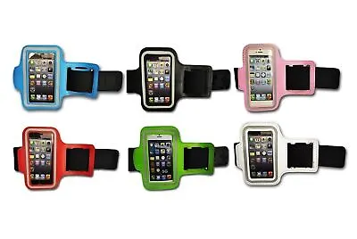 Iphone I Phone Gym Running Exercise Armband Arm Strap Holder Case • £4.99