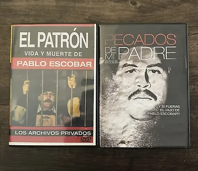 Pablo Escobar DVDs Lot Of 2 • $28