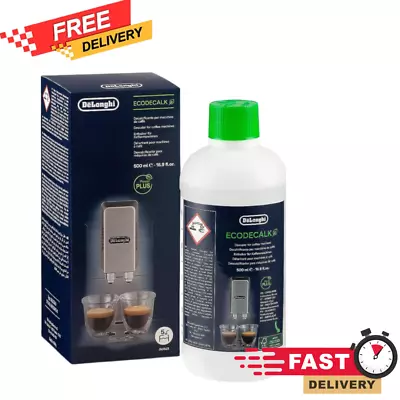 $37.89 • Buy De'longhi Ecodecalk Dlsc500 Natural Descaler For Coffee Machines 500ml-16.9.oz.