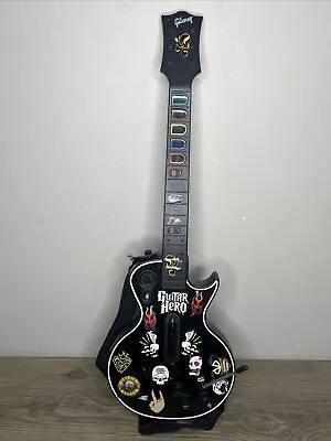 Gibson Les Paul Guitar Hero Xbox 360 RedOctane Wireless Controller Tested Works • $124.99