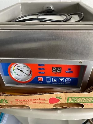 $350 • Buy Digital Vacuum Packing Sealing Machine Sealer 120W Packaging Industrial Chamber