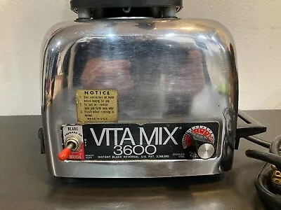 Vintage Vita Mix 3600 Stainless Steel Blender/Juice/Processor BASE ONLY • $25