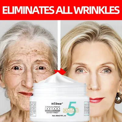 5 Seconds Wrinkle Remove Instant Face Cream Skin Tightening Anti-Aging Serum UK • £6.95