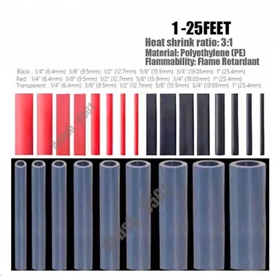 3:1 Heat Shrink Tubing With Adhesive Marine Grade Waterproof Wire Wrap All Sizes • $7.99