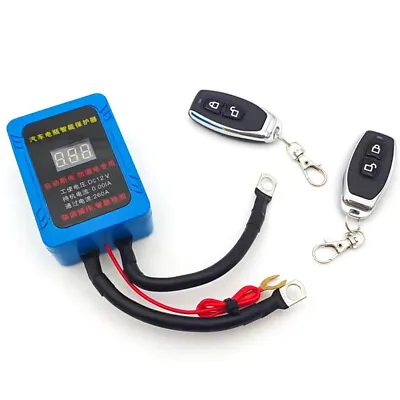 Wireless Remote Car Battery Isolator Disconnect Cut Off Power Kill Master Switch • $53.90