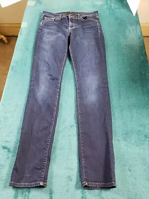 J Brand Jeans Womens Blue Sz 28 Mid Rise Pants Skinny Ladies Denim Casual • $15.97