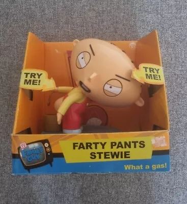 Family Guy Stewie Farty Pants Stewie Action Figure 2005 RARE BRAND NEW IN BOX  • $69.99