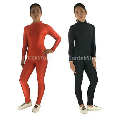 Spandex Adult Body Suit Dancing Elastic Catsuit Unitard Clothes Durable • £18.18