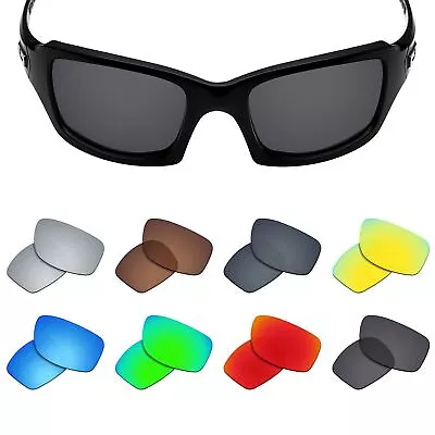 POLARIZED Replacement Lenses For-OAKLEY Fives Squared Sunglass - Options • £6.50