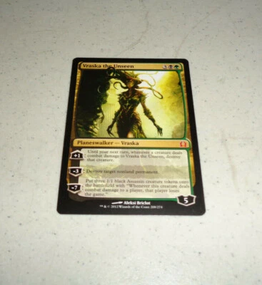 $1.59 • Buy ~1x Vraska The Unseen X1 ~LP-EX~ Return To Ravnica Magic The Gathering MTG~