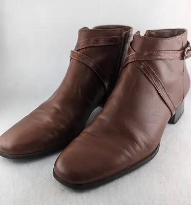 Michelle D Heeled Ankle Boots Size 9 Zipper(Not For High Instep)See Descript • $23.94