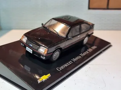 1:43 Scale Model Opel Monza SR Vauxhall Cavalier Mk2 Chevrolet A2 Black 1986 IXO • £18.90