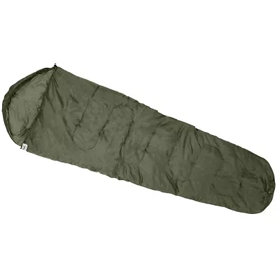 £48.95 • Buy Fox Outdoor Sleeping Bag 450g Army Trekking Travel Festival Hood Zipper OD Green