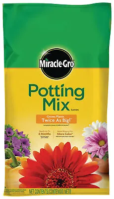 Miracle-Gro Potting Mix 1 Cu. Ft • $26.78